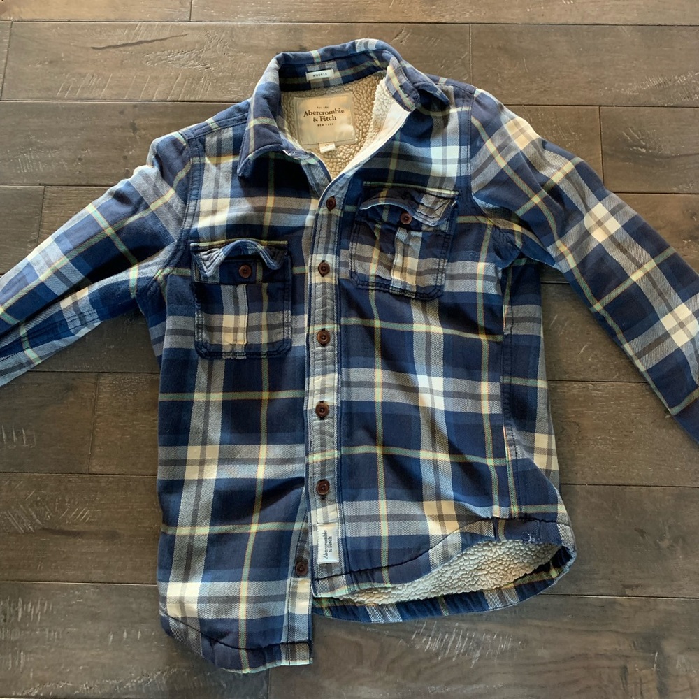 Super rare vintage Abercrombie button down flannel